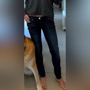 True Religion Dark Blue Women's Skinny Jeans